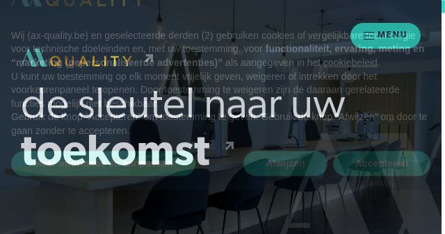 Screenshot of ax-quality.be