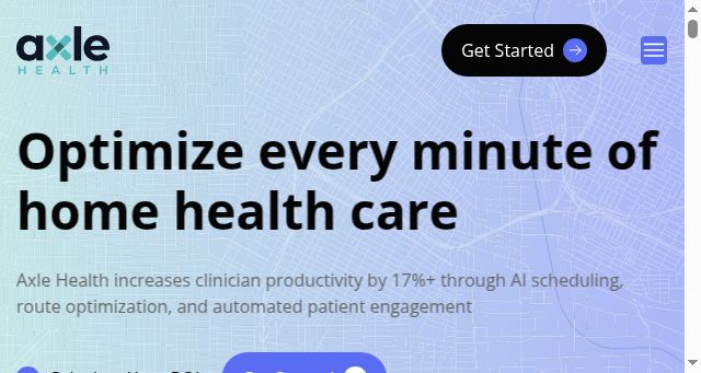 Screenshot of axlehealth.com