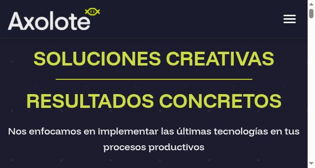 Screenshot of axoloteingenieria.com