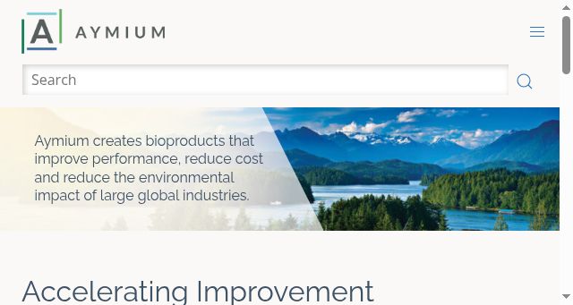 Screenshot of aymium.com
