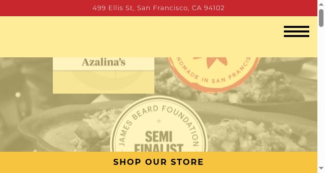 Screenshot of azalinas.com