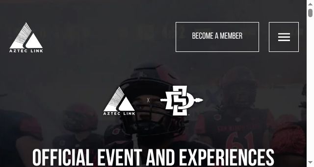 Screenshot of azteclink.com