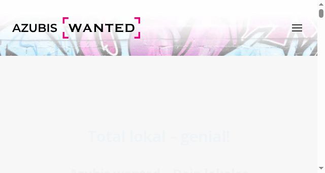 Screenshot of azubis-wanted.de