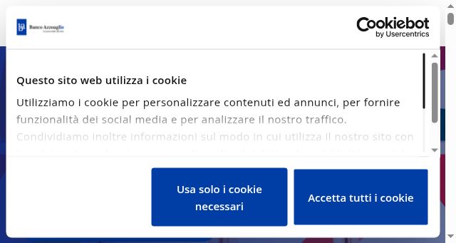 Screenshot of azzoaglio.it