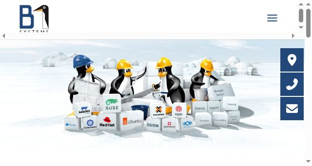 Screenshot of b1-systems.de