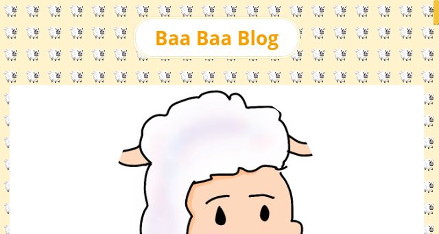 Screenshot of baabaa.blog