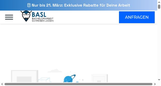 Screenshot of bachelorarbeit-schreiben-lassen.com