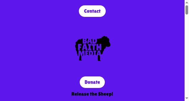 Screenshot of badfaithmedia.org