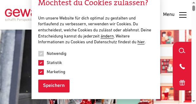 Screenshot of baernerbrocki.ch