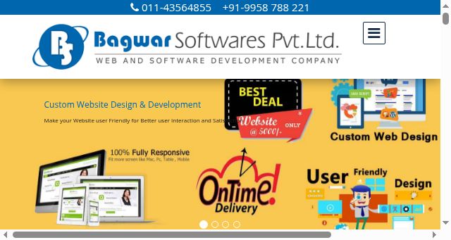 Screenshot of bagwarsoftwares.com