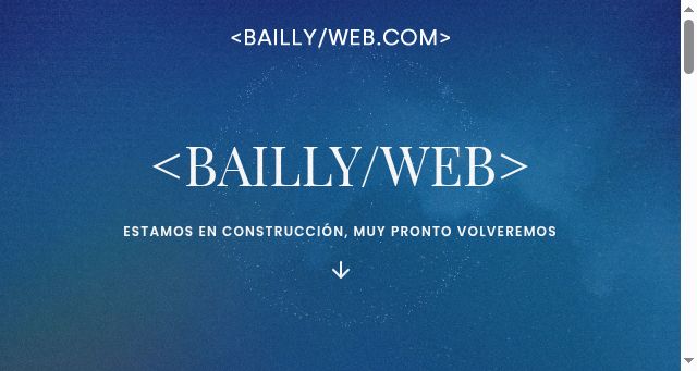 Screenshot of baillyweb.com