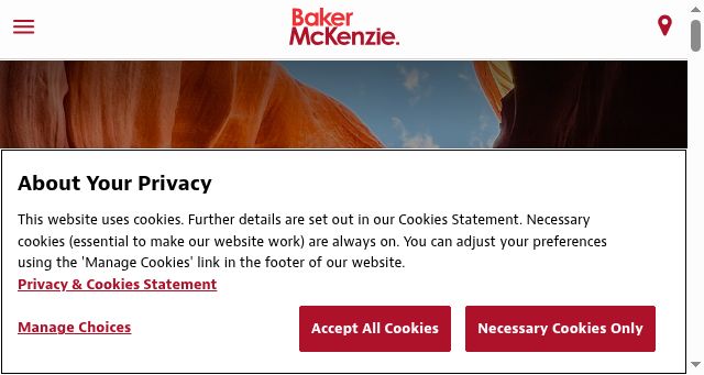 Screenshot of bakermckenzie.com