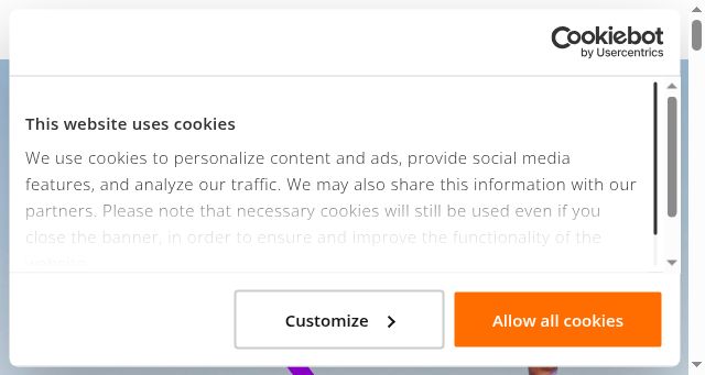 Screenshot of balcia.com