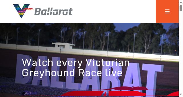 Screenshot of ballaratgreyhounds.org.au