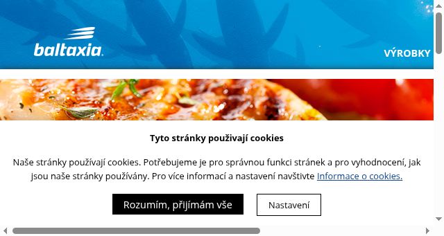Screenshot of baltaxia.cz