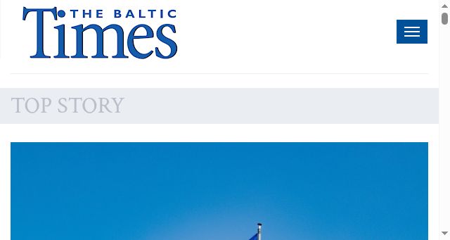Screenshot of baltictimes.com