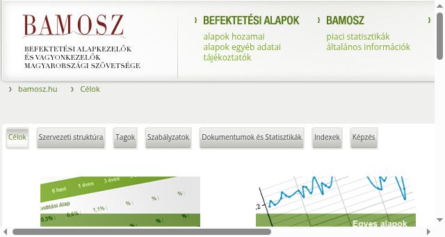 Screenshot of bamosz.hu