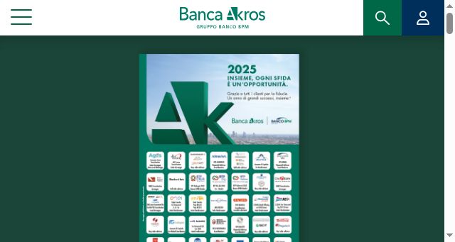 Screenshot of bancaakros.it