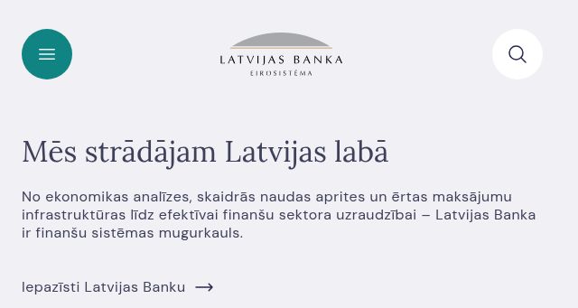 Screenshot of bank.lv