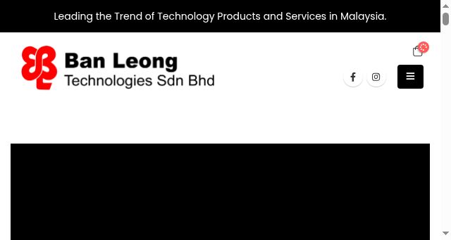 Screenshot of banleong.com.my