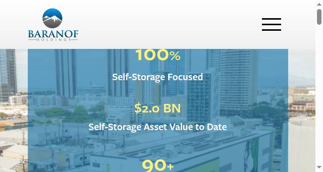 Screenshot of baranofholdings.com