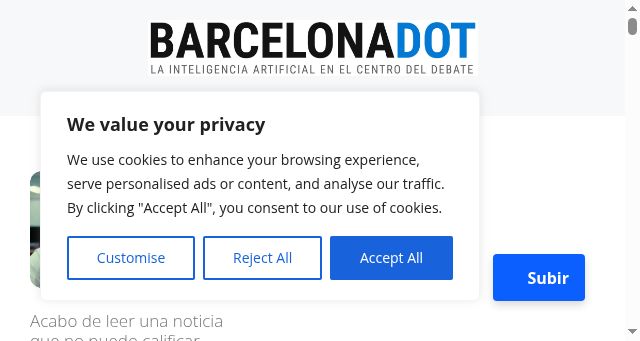 Screenshot of barcelonadot.es