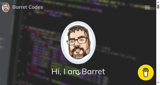 Screenshot of barretblake.dev