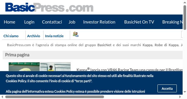 Screenshot of basicpress.com