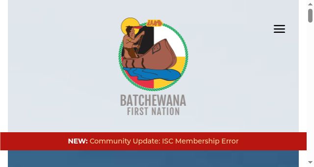 Screenshot of batchewana.ca