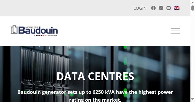 Screenshot of baudouin.com