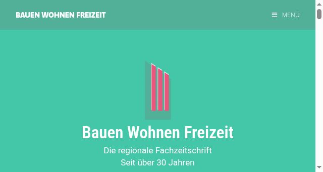 Screenshot of bauen-wohnen-freizeit.de