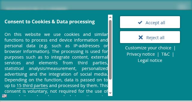 Screenshot of bausch.gr