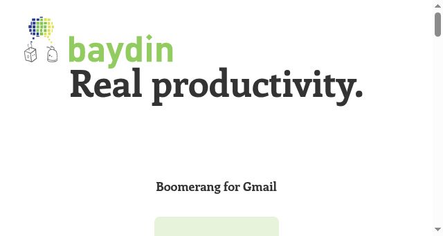 Screenshot of baydin.com