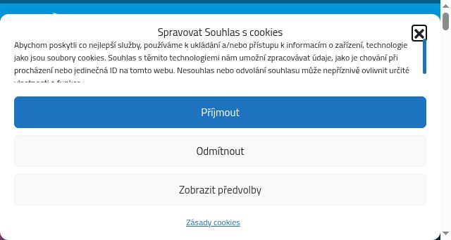 Screenshot of bazen-trebova.cz