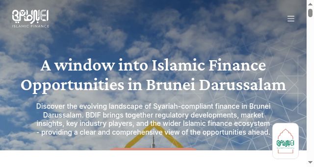 Screenshot of bdif.com.bn