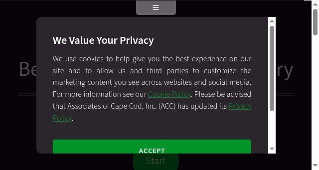 Screenshot of beacondiagnostics.com