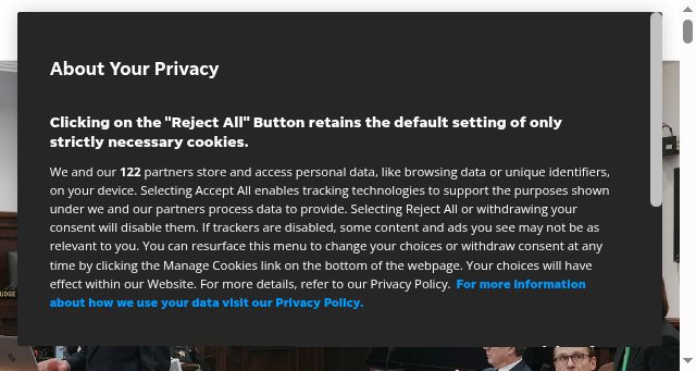 Screenshot of beaconjournal.com