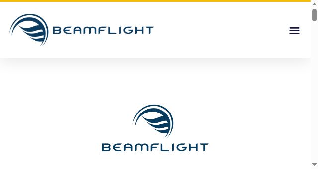 Screenshot of beamflight.com
