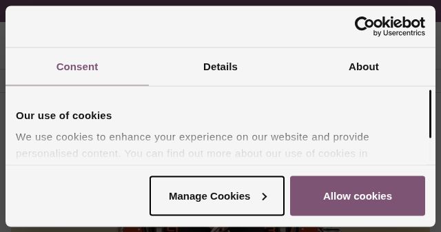 Screenshot of beaverbrooks.co.uk
