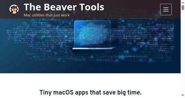 Screenshot of beavertools.app