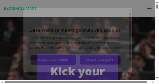 Screenshot of becomsummit.digital