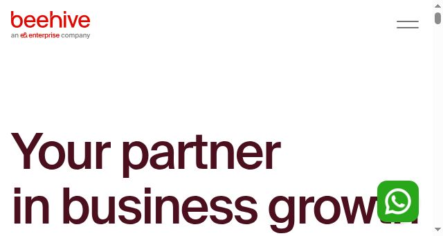 Screenshot of beehive.ae