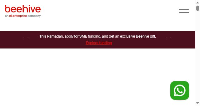 Screenshot of beehive.om