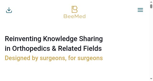 Screenshot of beemed.com
