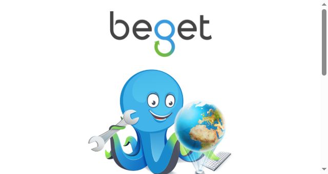 Screenshot of beget.tech