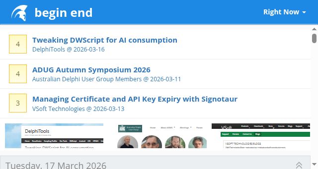 Screenshot of beginend.net