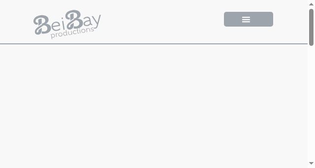 Screenshot of beibayproductions.com