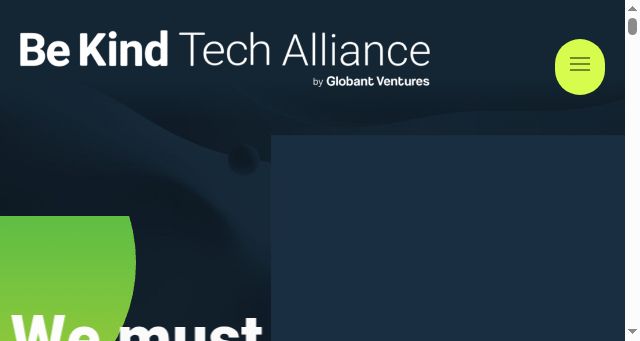 Screenshot of bekindtechalliance.com