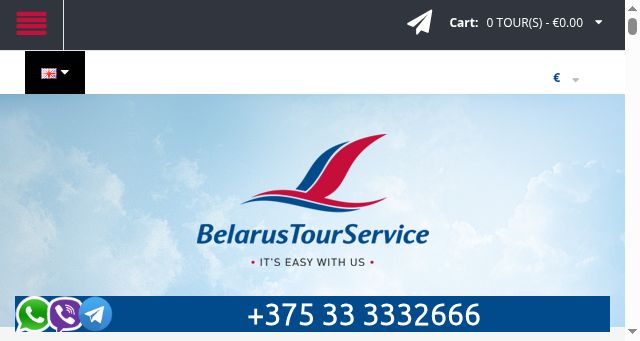 Screenshot of belarustravel.by