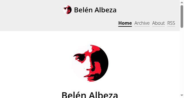 Screenshot of belenalbeza.com